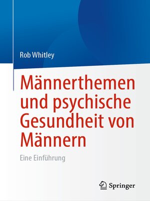 cover image of Männerthemen und psychische Gesundheit von Männern